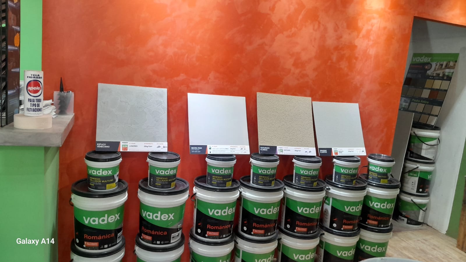 Muestras de texturas